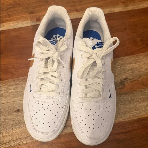 Nike Court Vision Low Next Nature Sneakers Women's White Flax Retro Low Top, 9.5 - Picture 2 of 7